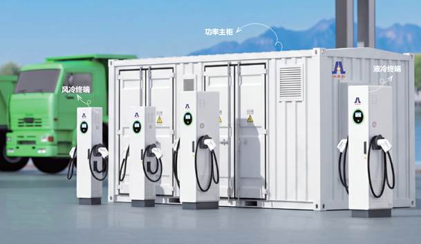 「兆瓦超充」10kV/2.5MW高压直挂式分体桩整站效率≥97%
