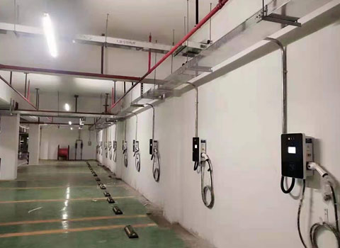 广大附中南沙实验学校地下停车场充电桩项目